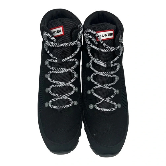 Hunter Men's Explorer Insulated Commando Boot in Black. Sz: 9 - Picture 3 of 11